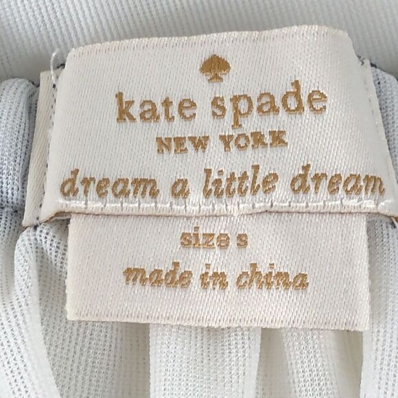 NWOT KATE SPADE Dream A LITTLE DREAM Sheer Mesh Babydoll Sleepwear Size Small - Picture 4 of 11